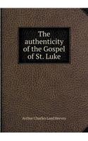 The Authenticity of the Gospel of St. Luke