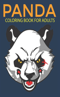 Panda coloring book for adults: An Adult Coloring Book with Fun Easy and Relaxing Coloring Pages Panda Inspired Scenes and Designs for Stress.