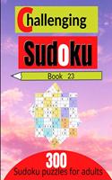 Challenging sudoku book 23