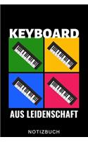 Keyboard Aus Leidenschaft Notizbuch