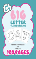 Big Letter Tracing Workbook: Learn to Write big letter tracing Workbook, Handwriting Workbook for Kids, Homeschool Preschool Learning Activities, Alphabet Book, Practice for Kid
