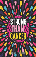 Strong Than Cancer Coloring Book
