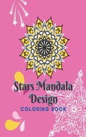 Stars Mandala Design Coloring Book