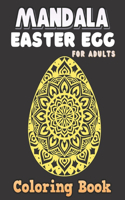 mandala easter egg coloring book for adults
