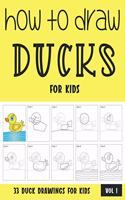 How to Draw Ducks for Kids