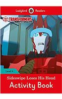 Transformers: Sideswipe Loses His Head Activity Book - Ladybird Readers Level 4