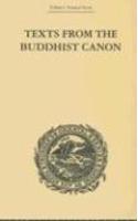 Texts from the Buddhist Canon