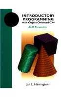 Introductory Programming with Object-Oriented C++: An Is Perspective