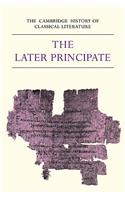 Cambridge History of Classical Literature: Volume 2, Latin Literature, Part 5, the Later Principate