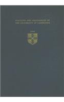 Statutes and Ordinances of the University of Cambridge 2004
