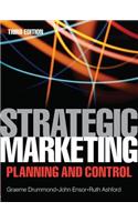 Strategic Marketing: Planning and Control: Plannning and Control