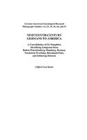 Nineteenth-Century Germans to America