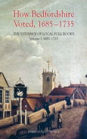 How Bedfordshire Voted, 1685-1735: The Evidence of Local Poll Books