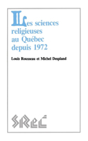 Les Sciences Religieuses Au Québec Depuis 1972