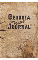 Georgia Travel Journal: 6x9 Travel Notebook with prompts and Checklists perfect gift for your Trip to Georgia for every Traveler