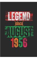 Legend Since August 1956