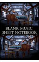 Blank Music Sheet Notebook: (Music Notebooks)