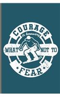 Courage is Knowing what not to fear