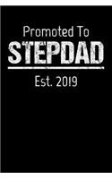 Promoted To Stepdad Est. 2019: Prayer and Thanksgiving Journal Notebook