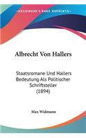 Albrecht Von Hallers