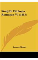 Studj Di Filologia Romanza V1 (1885)