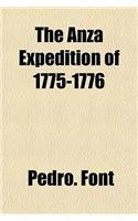 The Anza Expedition of 1775-1776