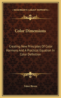 Color Dimensions