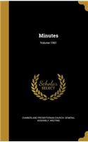 Minutes; Volume 1901: (English)