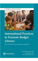 International Practices to Promote Budget Literacy