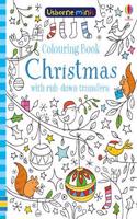 Colouring Book Christmas with rub-down transfers