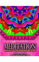 MEDITATION ADULT COLORING BOOKS - Vol.12: women coloring books for adults