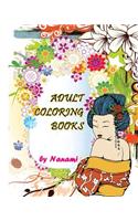 Adult Coloring Books: Stress Relieving Patterns (Japanese Designs)