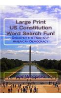 Large Print US Constitution Word Search Fun!