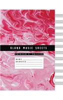 Blank Music Sheets