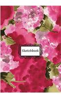 Flower Design: Blank Paper for Drawing, Doodling or Sketching (Sketchbooks)