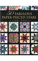 50 Fabulous Paper-Pieced Stars [With CDROM]