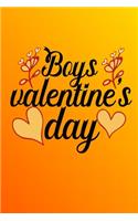 Boys Valentine's day: Valentine day notebook, notebook, lined notebook, journal, dairy,120 pages (6*9 inches )The Perfect Gift for valentine.