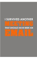I Survived Another Meeting That Should Have Been An Email