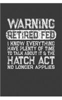 Warning Retired Fed