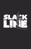 Slackline: 6x9 Slacklining - grid - squared paper - notebook - notes