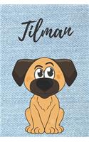 Tilman Hunde Notizbuch / Malbuch / Tagebuch / Journal / DIN A5 / Geschenk