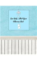 Our Baby's First Year Memory Book