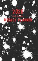 Paint Splatter 2020 Weekly Planner