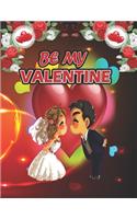 Be My Valentine: A Fun Valentine's Day Coloring Book of Hearts (VOL-1)