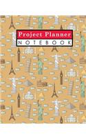 Project Planner Notebook: (Project Planner Note Book)