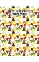 Three Year Planner 2019-2021