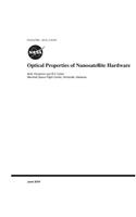 Optical Properties of Nanosatellite Hardware