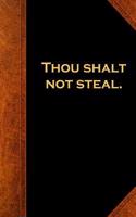 Religious Journal 7th Commandment Vintage Style Traditional: (notebook, Diary, Blank Book)