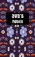 Ava's Notes