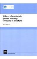 Effects of Moisture in Porous Masonry